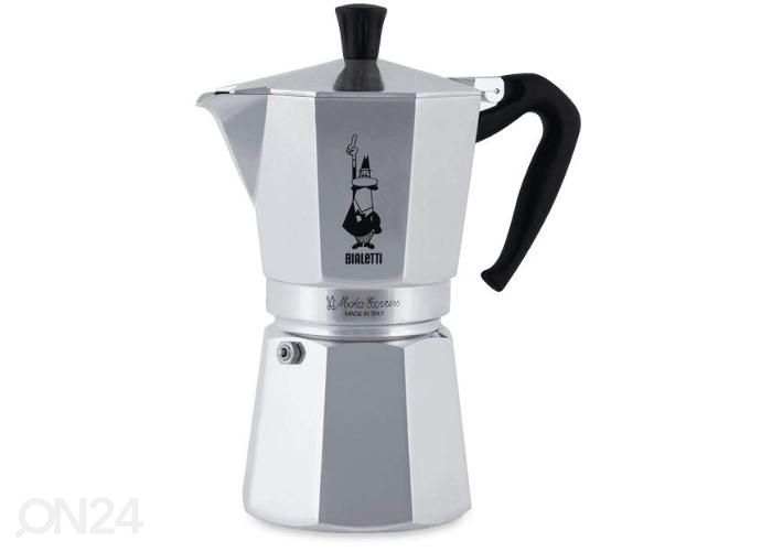 Espressokann Bialetti Moka express 12 tassile suurendatud