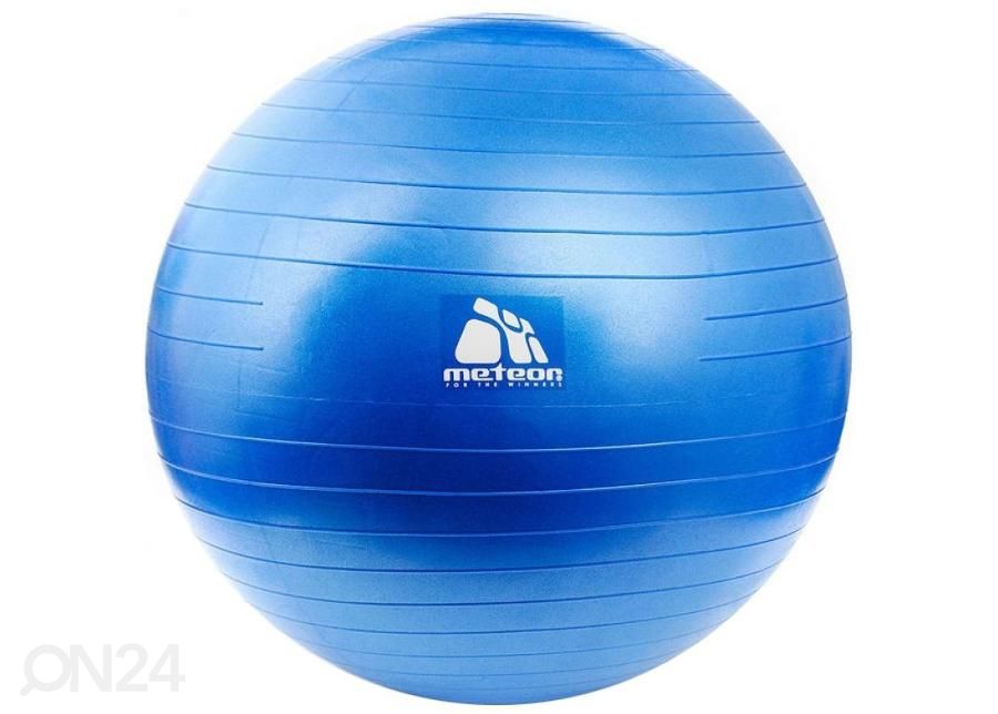 Fitnesspall Meteor 65 cm pumbaga sinine 31133 suurendatud