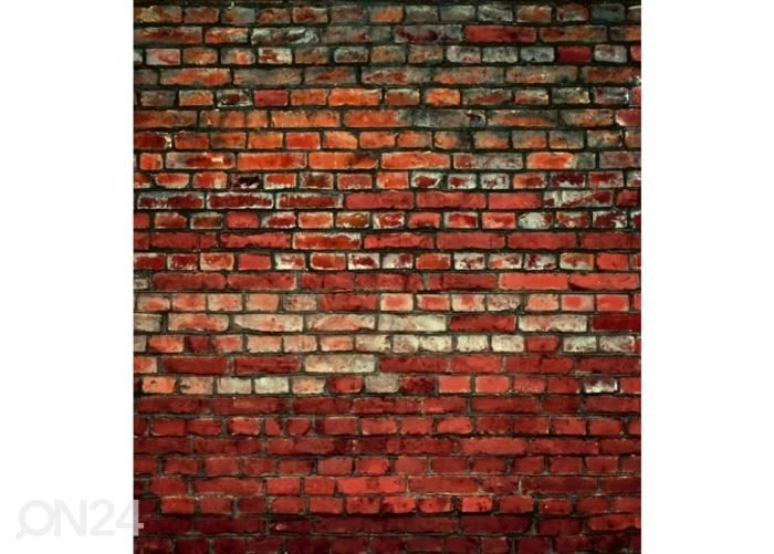 Fliis fototapeet Brick wall 225x250 cm suurendatud