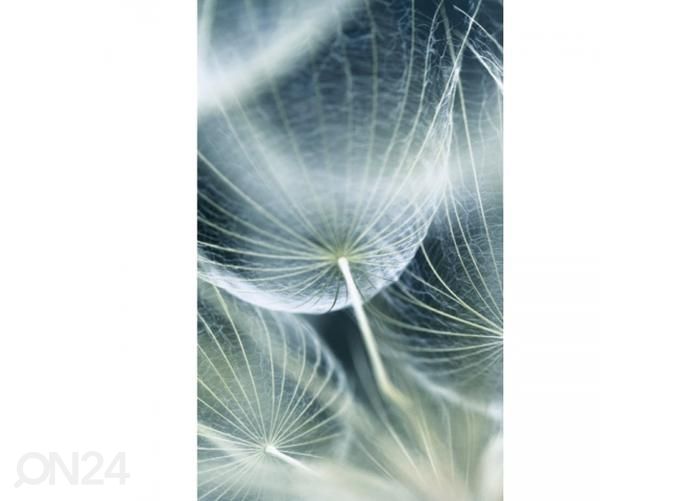 Fliis fototapeet Dandelion macro 150x250 cm suurendatud