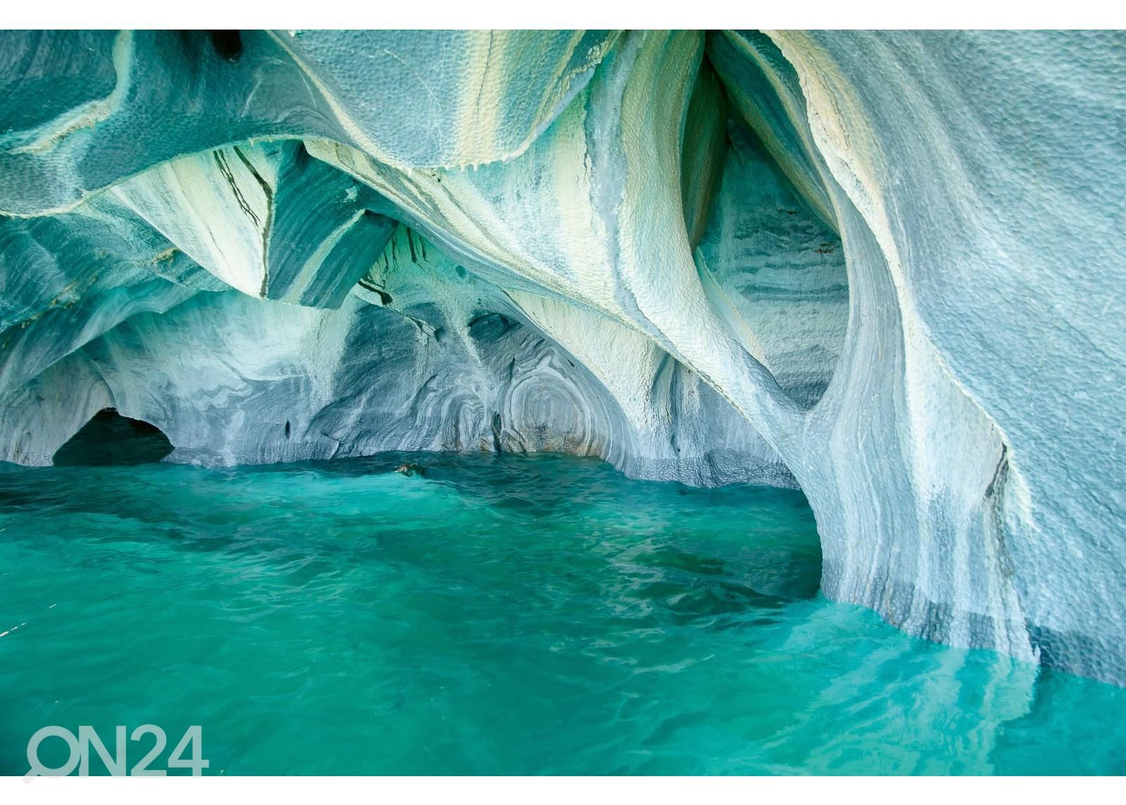 Fliis fototapeet Marble Cave suurendatud