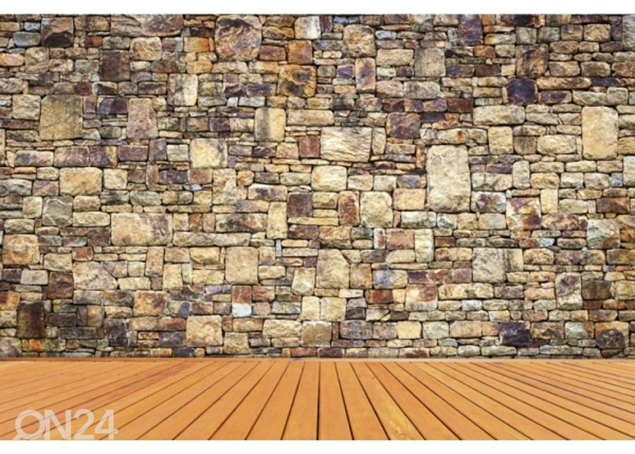 Fliis fototapeet Rock wall 150x250 cm suurendatud