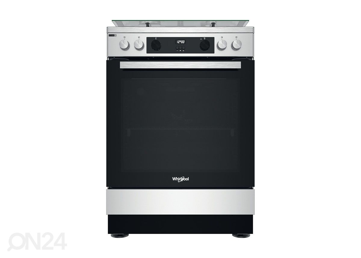 Gaasipliit Whirlpool WS68G8CHXE suurendatud