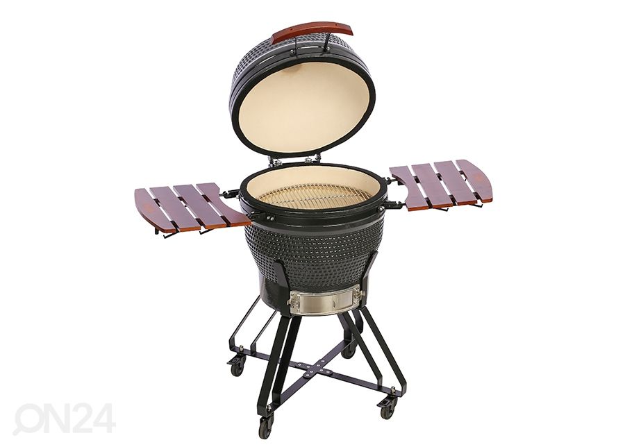 Grill TunaBone Kamado Pro TBG22GRAY-02, 22", tumehall suurendatud