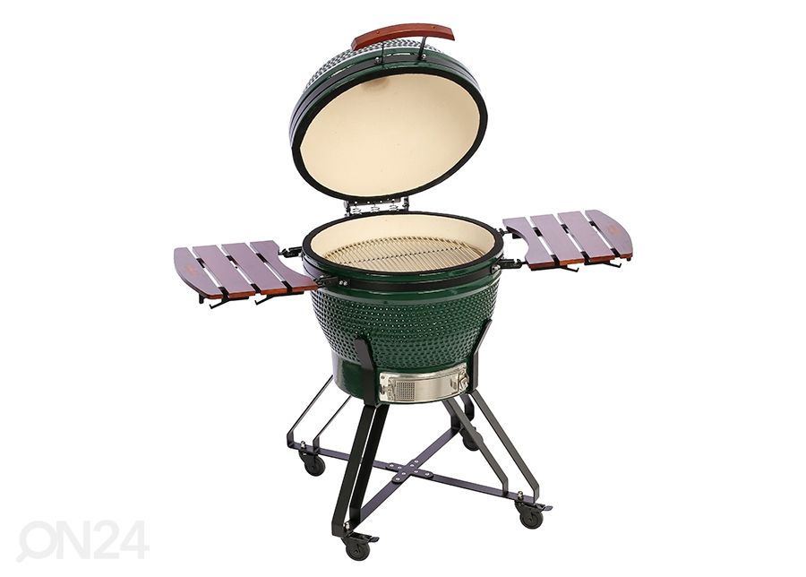 Grill TunaBone Kamado Pro TBG24GREEN-02, 24", roheline suurendatud