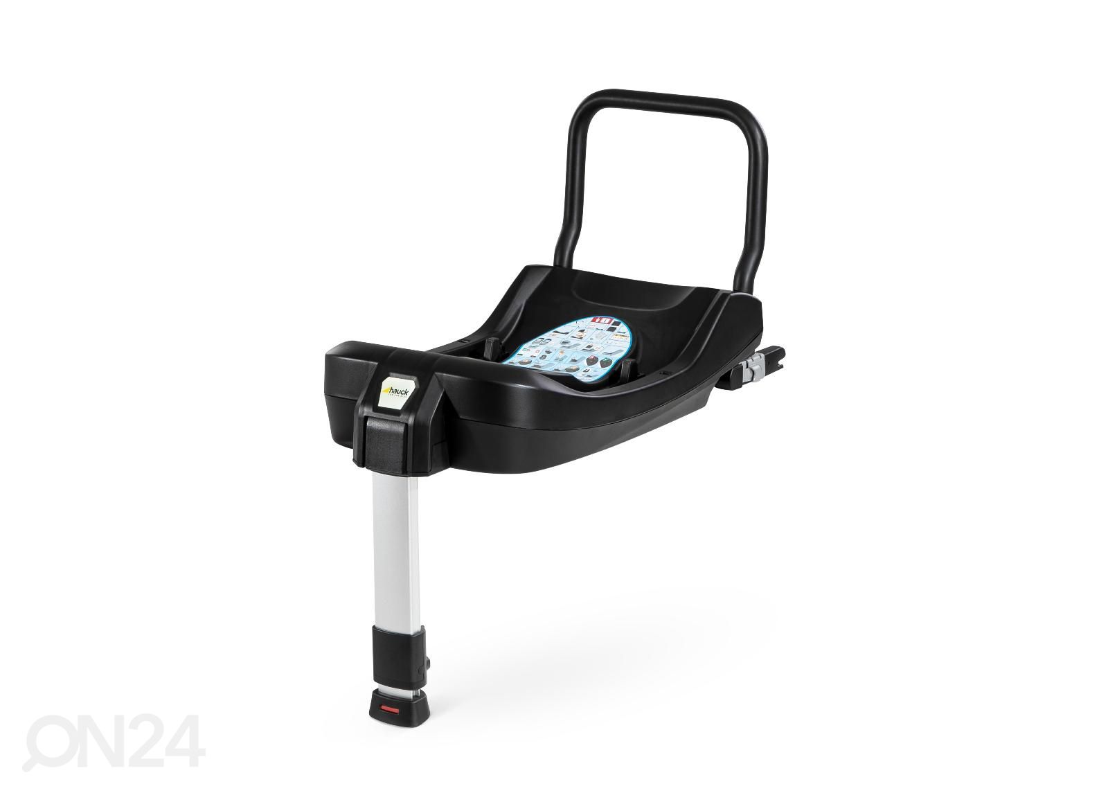 Isofix alus Hauck Disney Comfort Fix turvatoolile must suurendatud