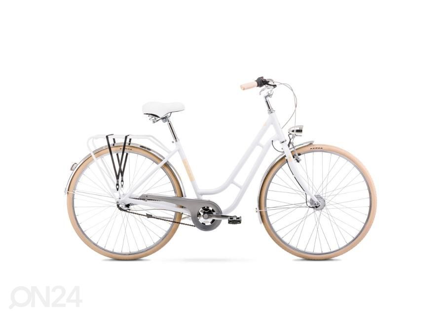 Jalgratas Arkus & Romet Luiza Classic, 28" M, valge suurendatud