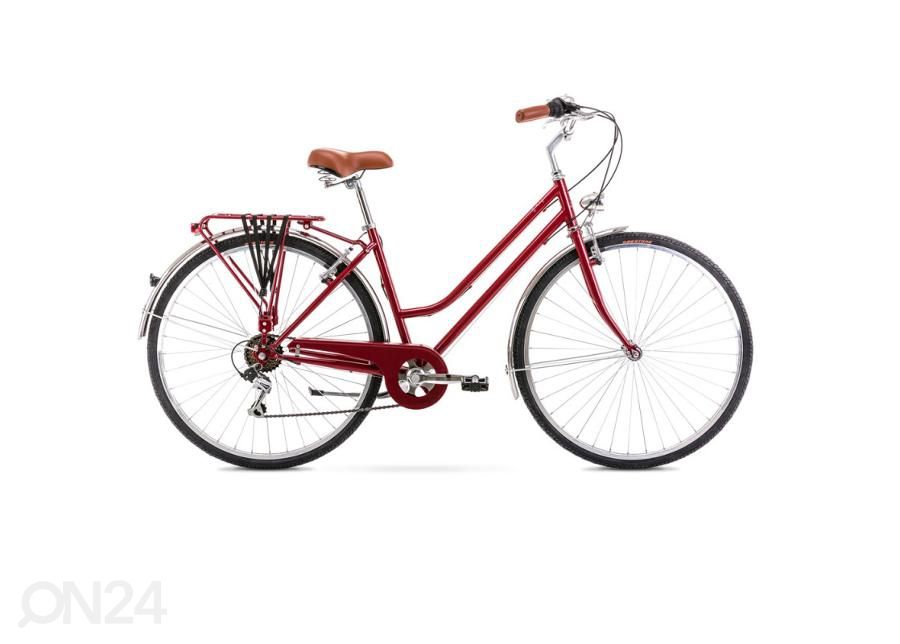 Jalgratas Arkus & Romet Vintage Eco D, 28" L, punane suurendatud