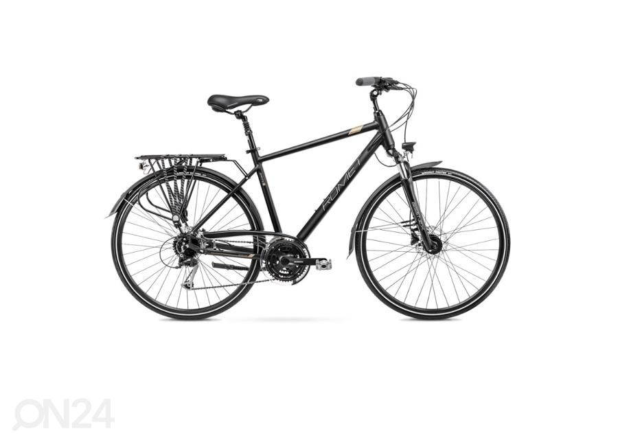 Jalgratas Arkus & Romet Wagant 6, 28" M, must-hõbe suurendatud