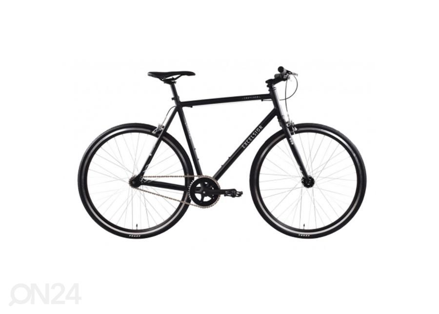 Jalgratas Excelsior Snatcher 28" L, matt must suurendatud