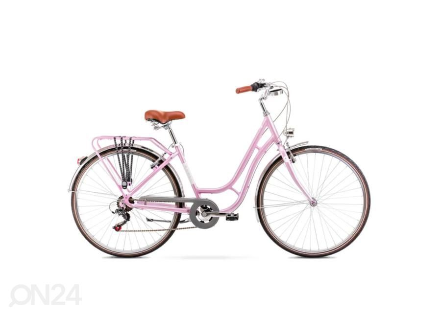 Jalgratas ROMET Luiza Eco 26 26" M, roosa suurendatud