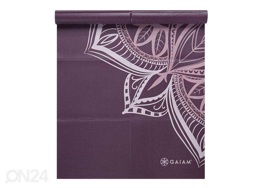 Joogamatt Gaiam Cranberry Point 2 mm suurendatud