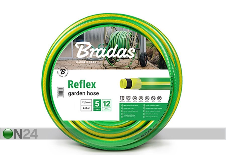 Kastmisvoolik Bradas Reflex 1/2" suurendatud