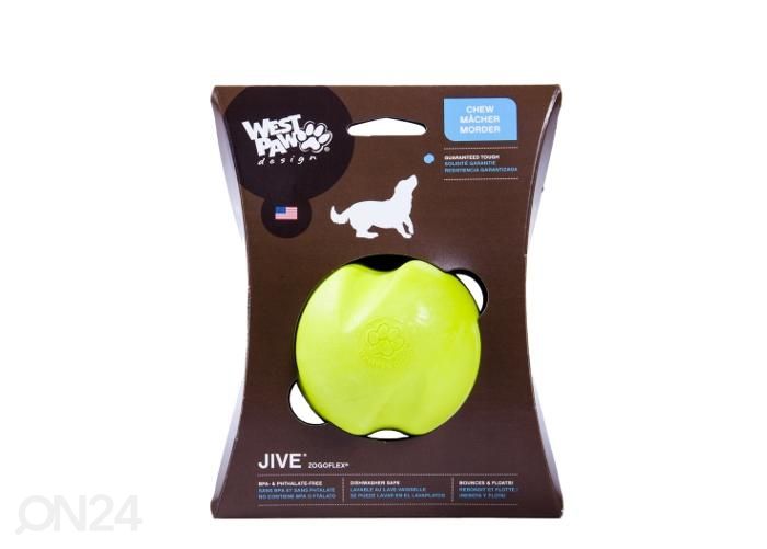 Koera mänguasi jive S 6,6 cm roheline suurendatud