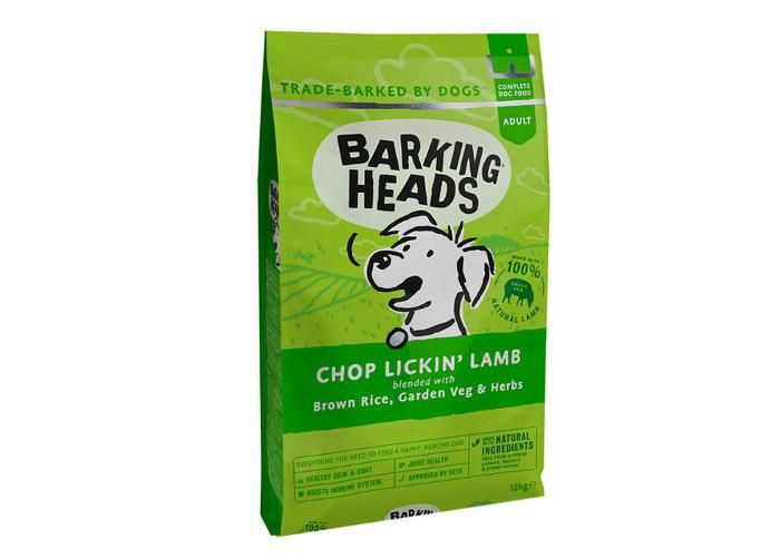 Koera täissööt Barking Heads Chop lickin lamb 12 kg suurendatud