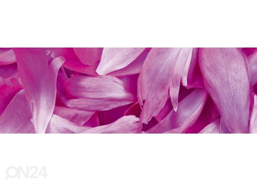 Köögi tagasein Violet petals 180x60 cm suurendatud