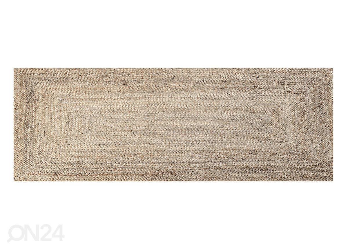 Köögivaip Woven Square Natural 50x150cm suurendatud