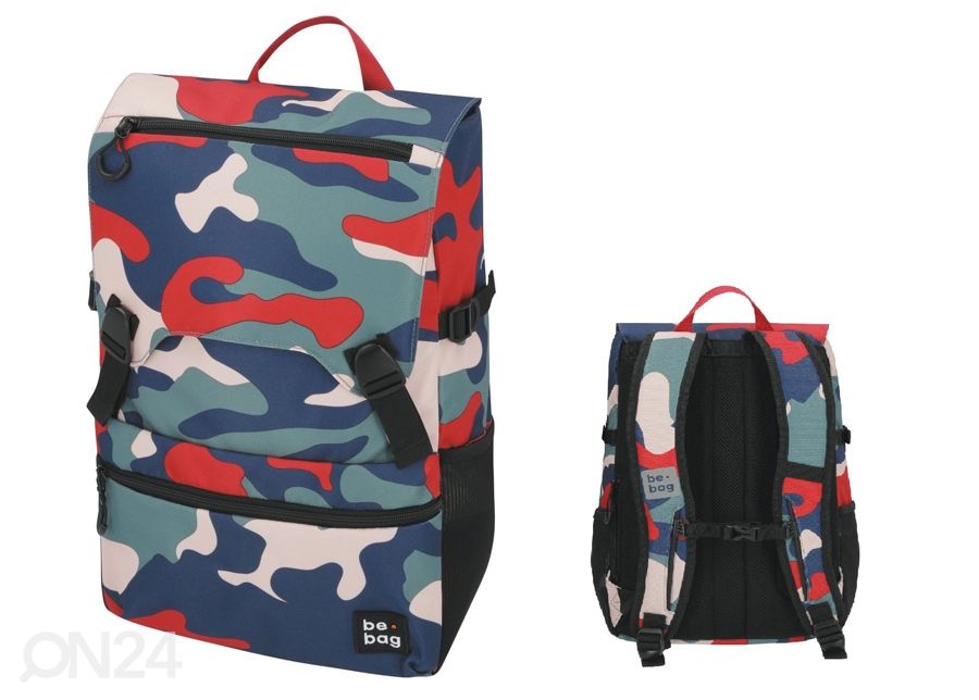 Koolikott-seljakott Be Bag Be Smart Camo suurendatud