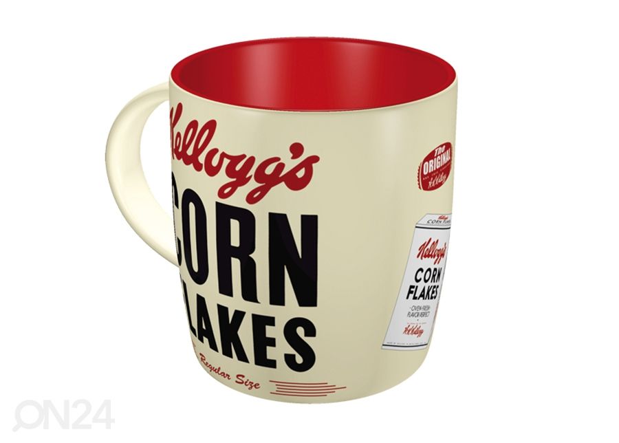 Kruus Kellogg's Corn Flakes suurendatud