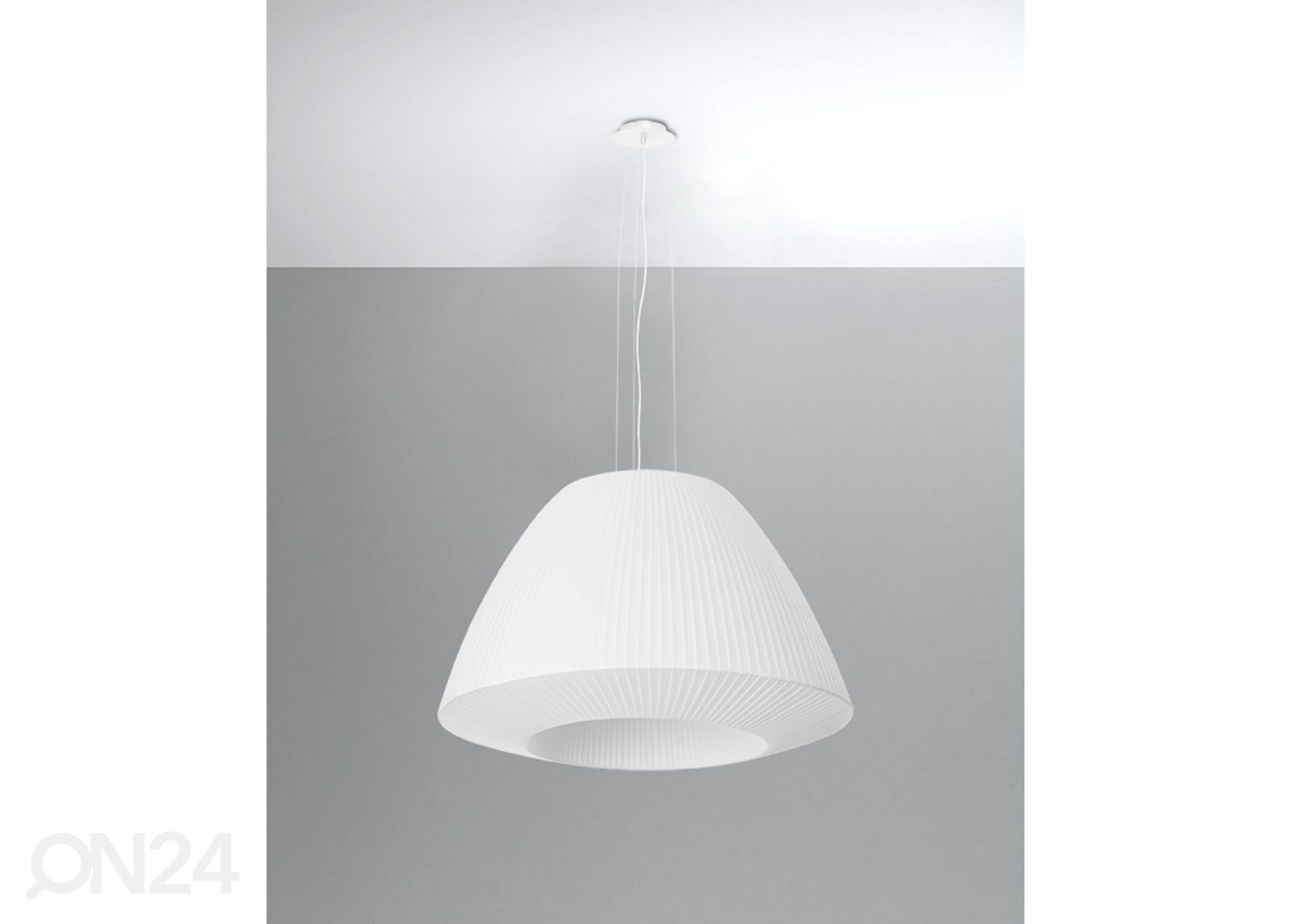 Laelamp Bella 60 cm, valge suurendatud