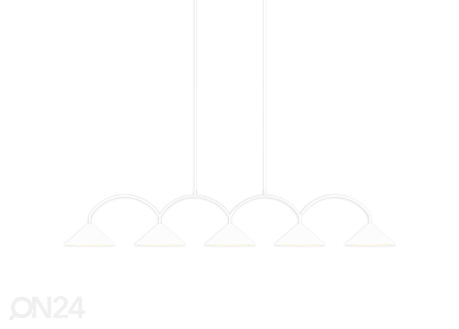 Laelamp Curve 5, valge suurendatud