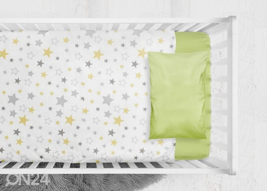 Laste voodipesukomplekt 102x120 cm suurendatud