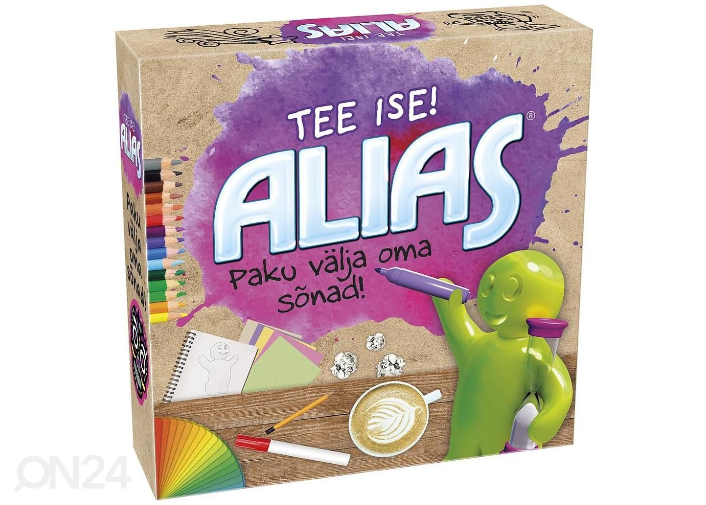 Lauamäng Tee ise Alias suurendatud