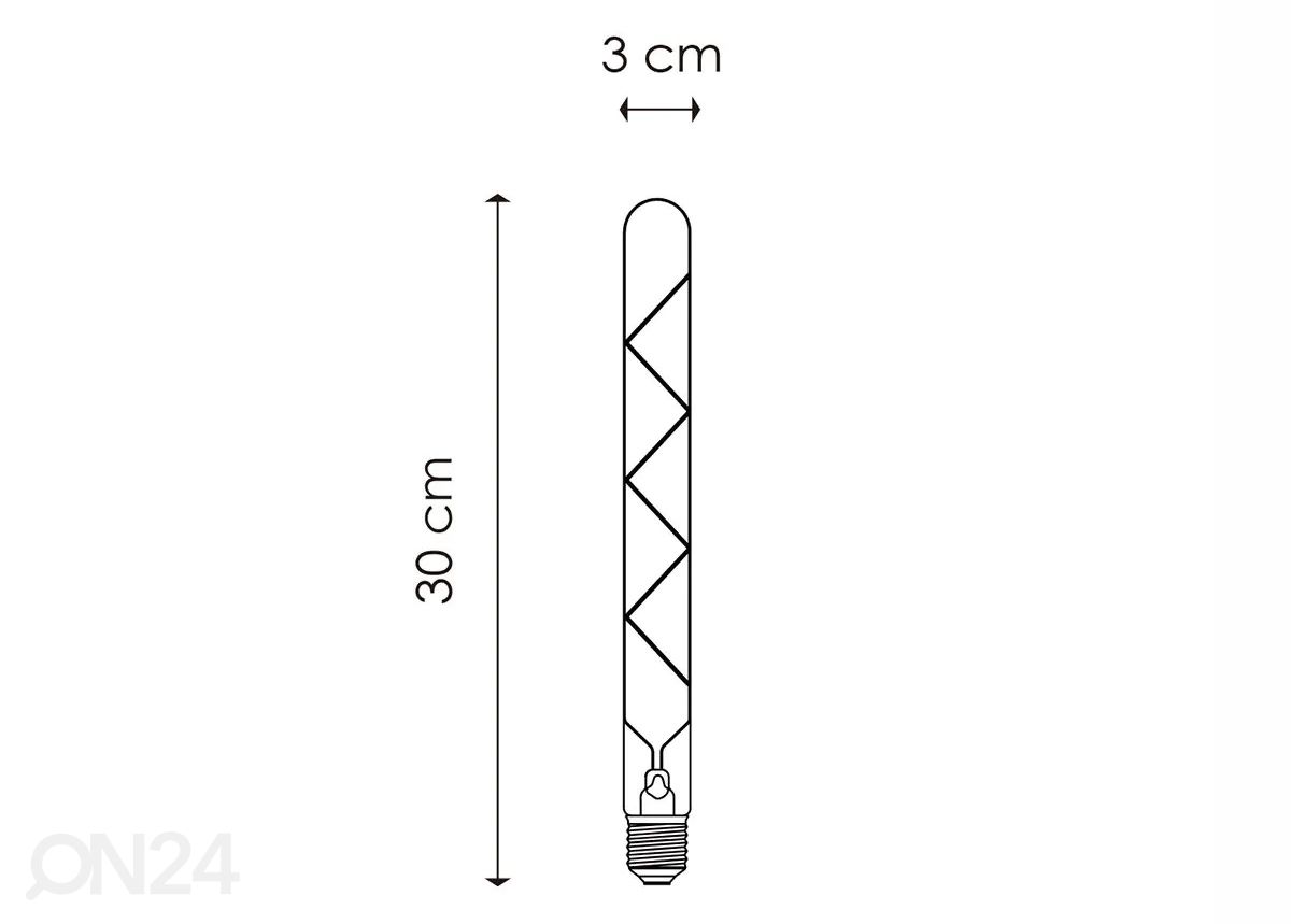 LED-pirn Totem, E27, 5W suurendatud mõõdud