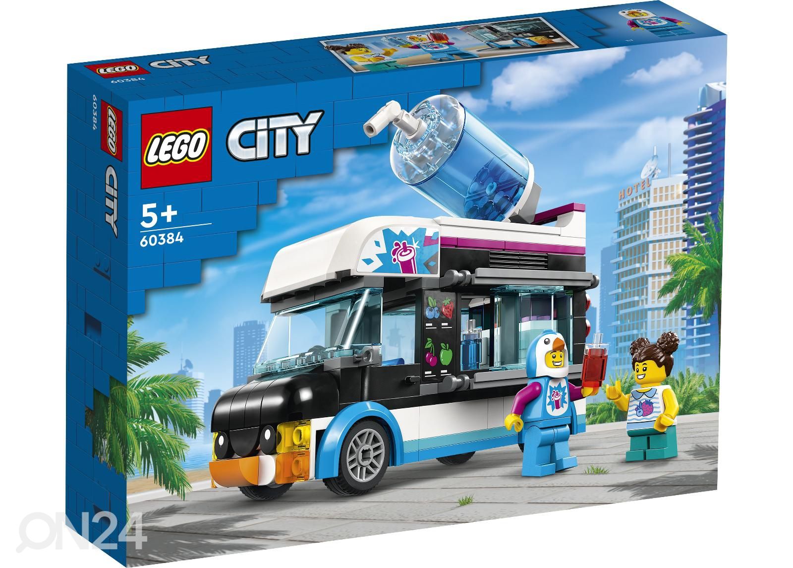 LEGO City Pingviini-joogikaubik suurendatud