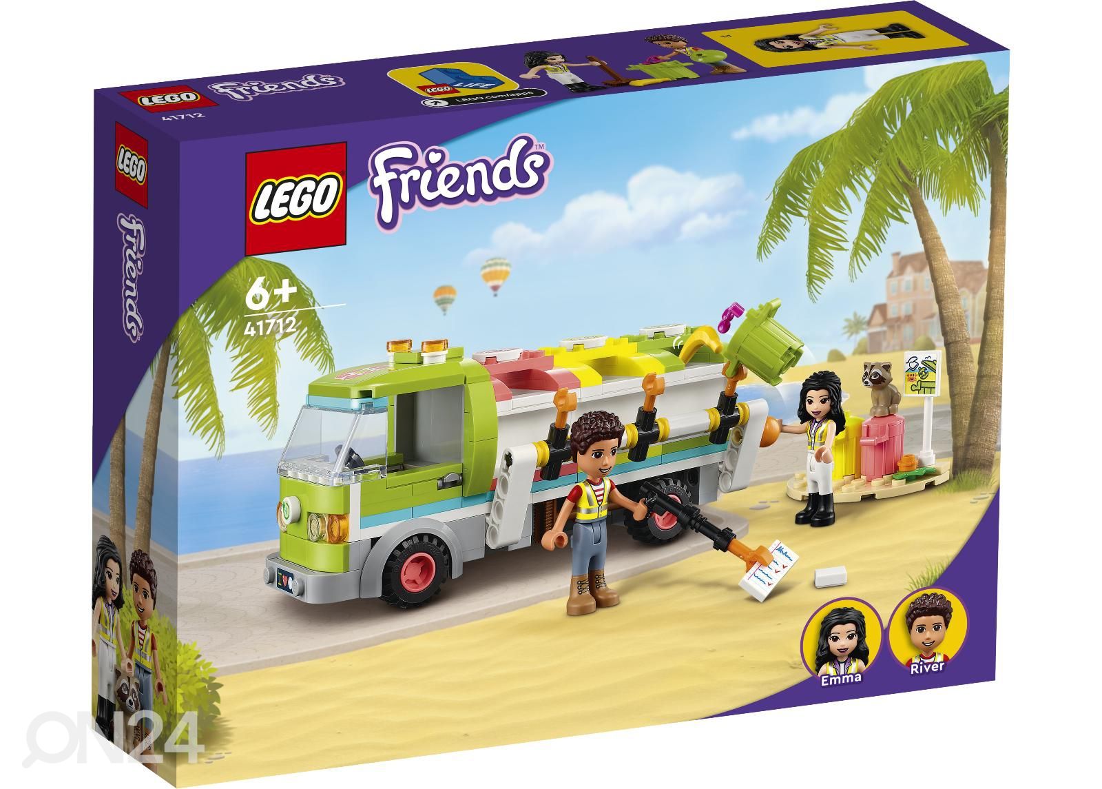 LEGO Friends Prügisorteerimisauto suurendatud