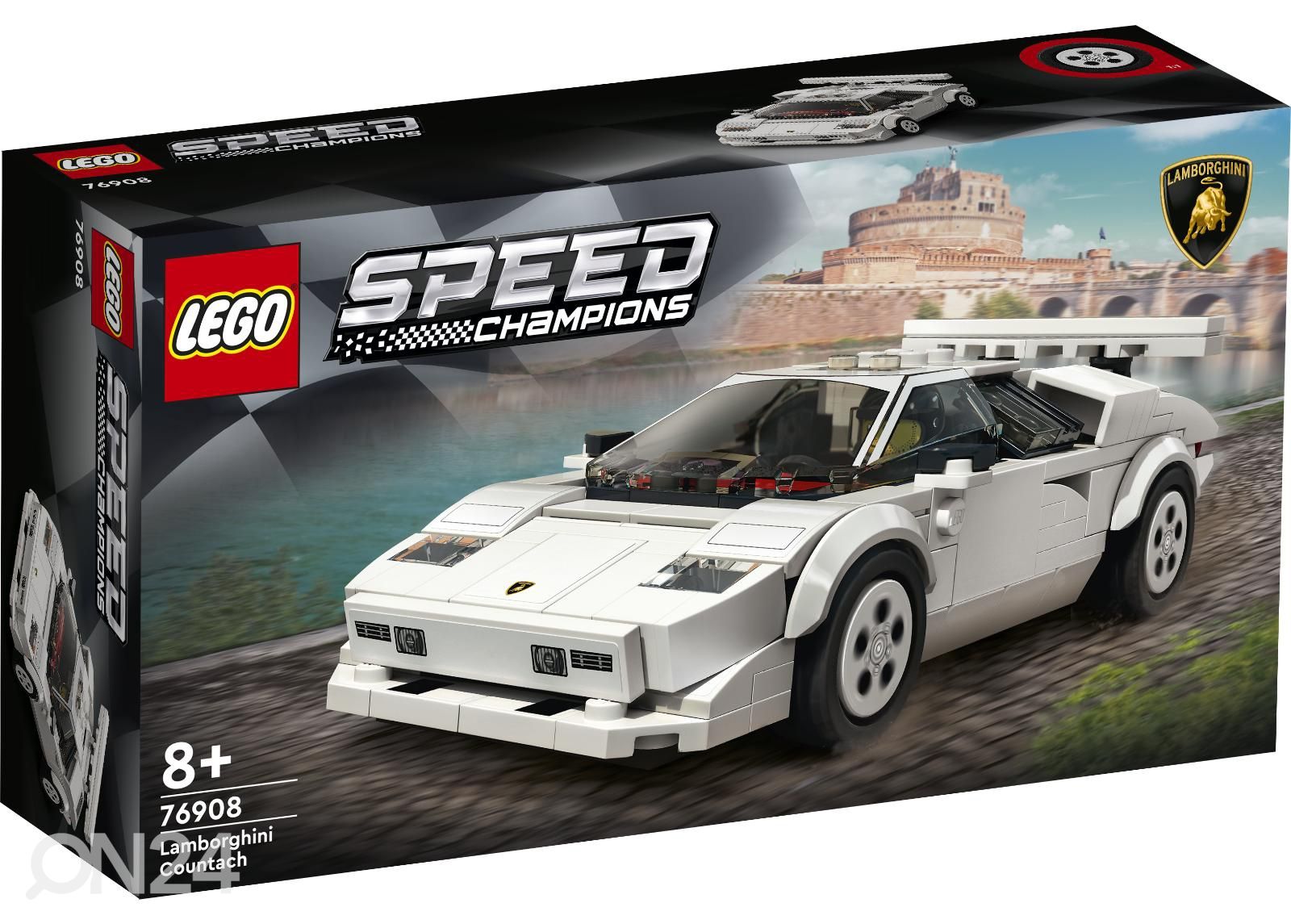LEGO Speed Champions Lamborghini Countach suurendatud