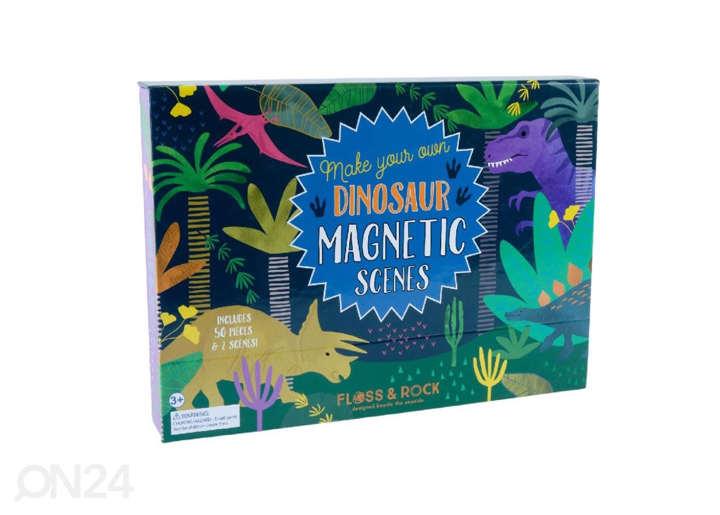 Magnetmäng Dinosaurus 50 tk suurendatud