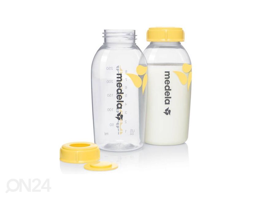 Medela 250 ml rinnapiima pudelid 2tk suurendatud