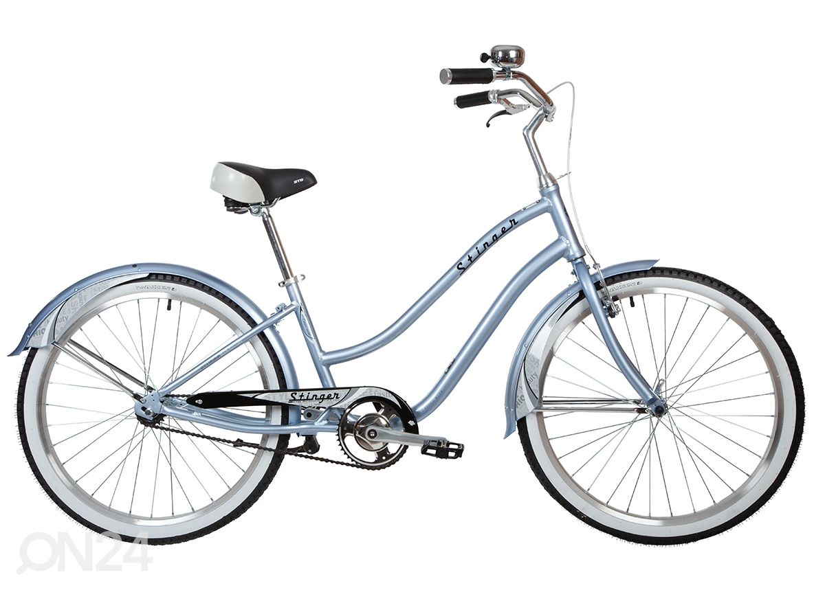 Naiste jalgratas Stinger Cruiser Lady 26", sinine suurendatud