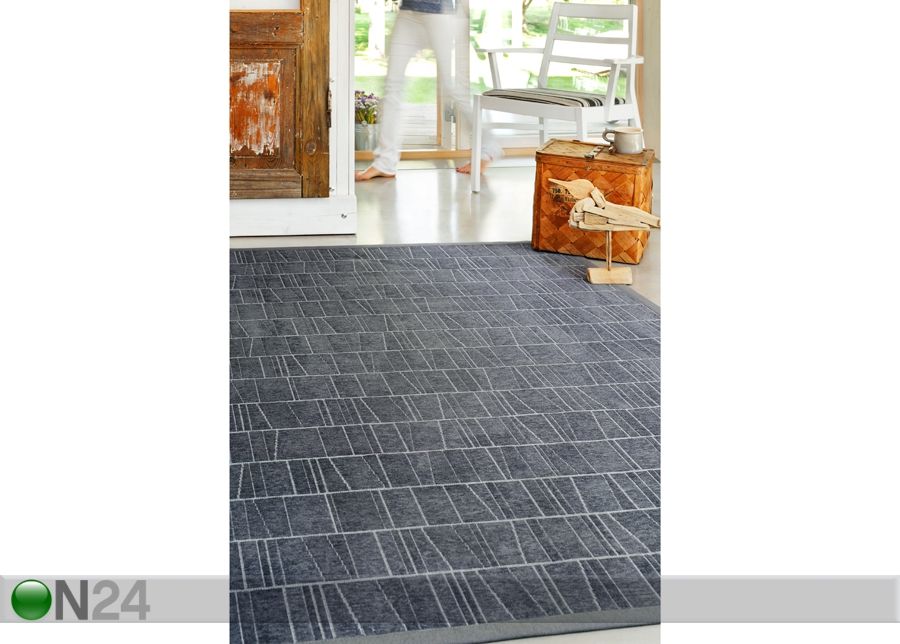 Narma newWeave® šenillvaip Kursi grey 200x300 cm suurendatud