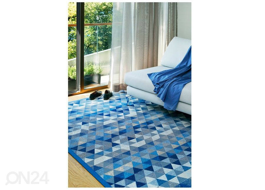 Narma smartWeave® vaip Luke blue 200x300 cm suurendatud