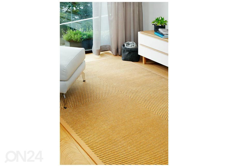 Narma smartWeave® vaip Vivva gold 100x160 cm suurendatud