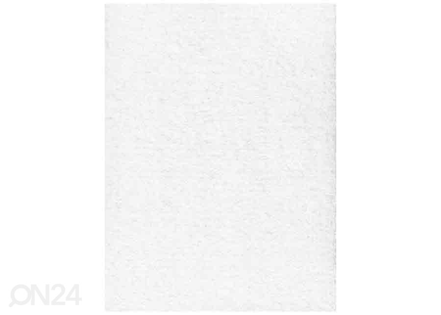 Narma veluurvaip Eden white 67x133 cm suurendatud