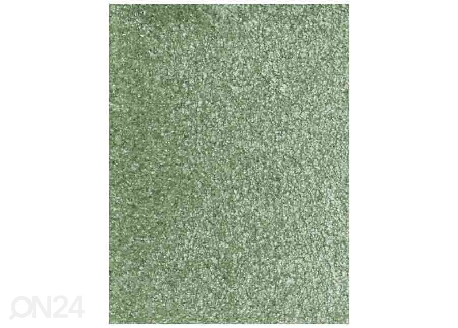 Narma veluurvaip Noble green 67x133 cm suurendatud