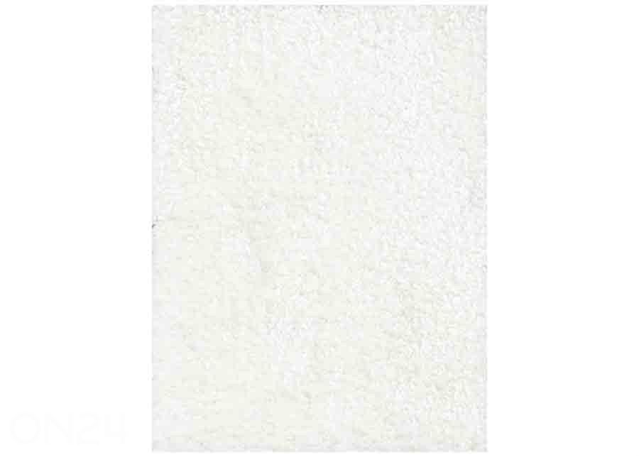 Narma veluurvaip Noble white 67x133 cm suurendatud