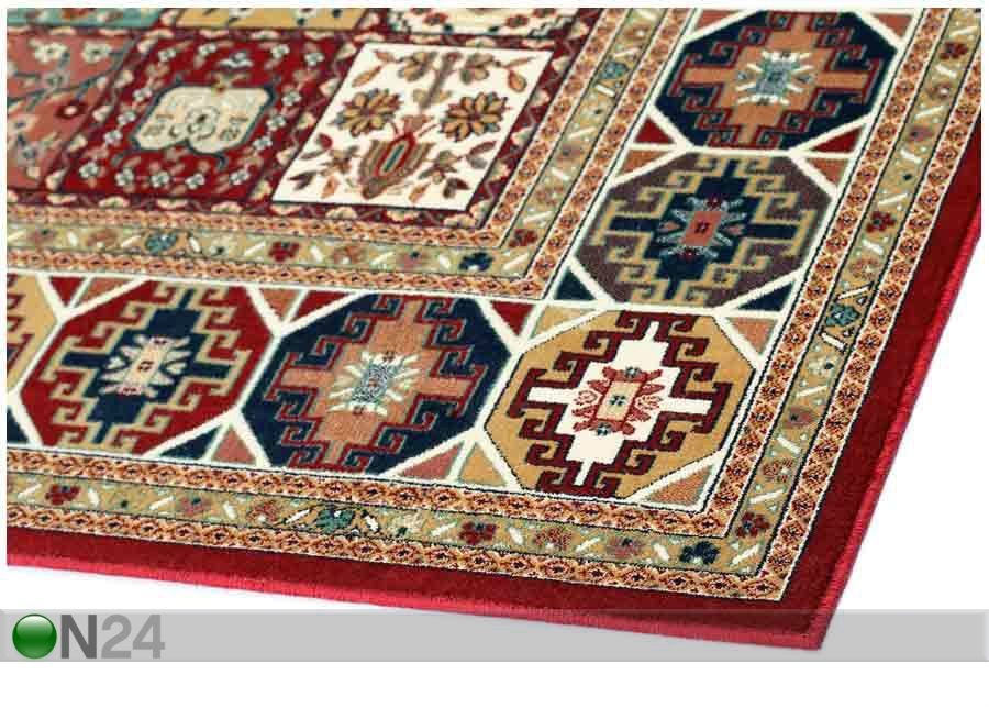 Narma viskoosvaip Zahra red 120x170 cm suurendatud