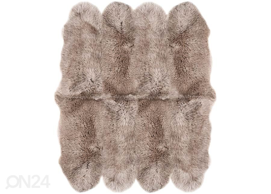 Naturaalne lambanahk Merino mink Octo ±170x180 cm suurendatud