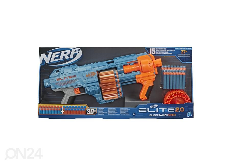 NERF Elite 2.0 Shockwave RD 15 suurendatud