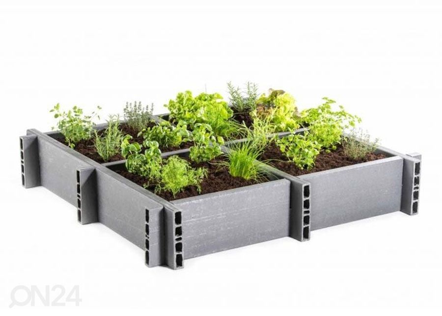 Peenrakast Garden Box 120x120x22 cm suurendatud