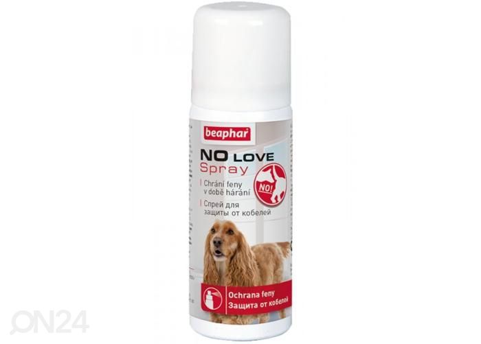 Peletusaerosool Beaphar No Love Spray jooksuaja perioodiks 150 ml suurendatud