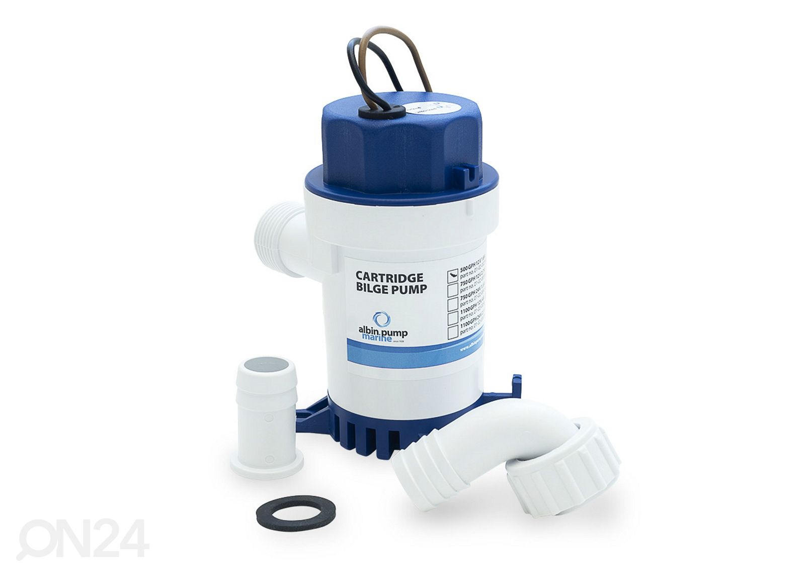 Pilsipump 500 GPH (32 L/min) 12 V suurendatud