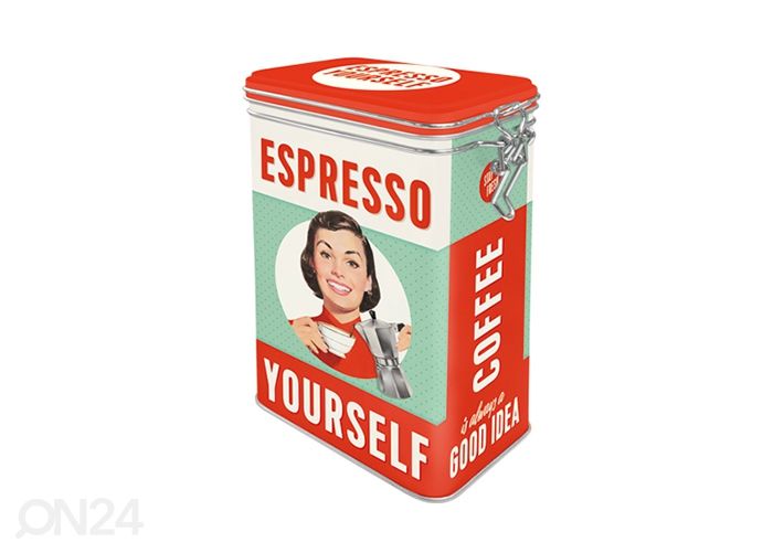 Plekkpurk Espresso Yourself 1,3 L suurendatud