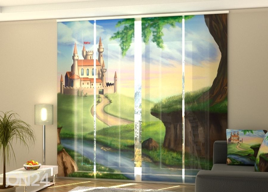 Poolpimendav paneelkardin Castle for a Princess 1 240x240 cm suurendatud