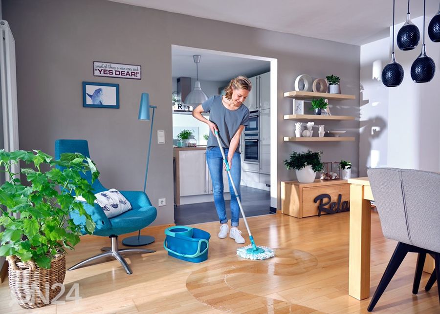 Põrandapesu komplekt Leifheit Clean Twist Disc Mop Ergo suurendatud