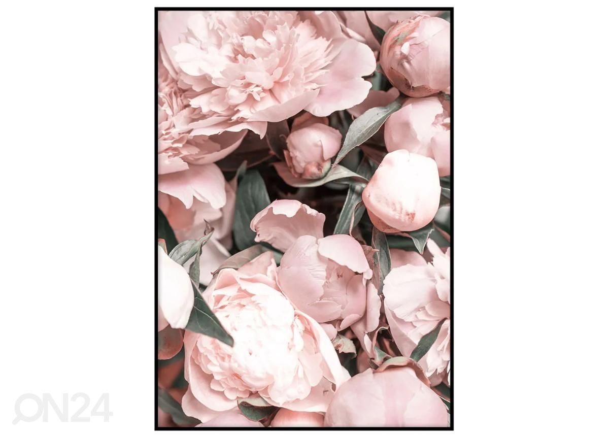 Poster Floral I 21x30 cm suurendatud